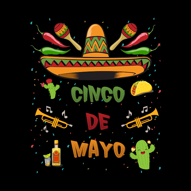 Funny Cinco De Mayo Fiesta by SmileSmith