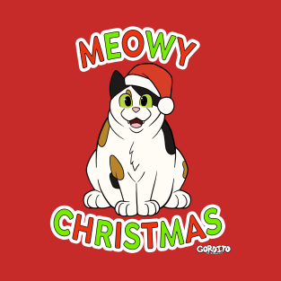 Meowy Christmas T-Shirt