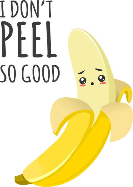 Banana Peel Kids T-Shirt by AnishaCreations