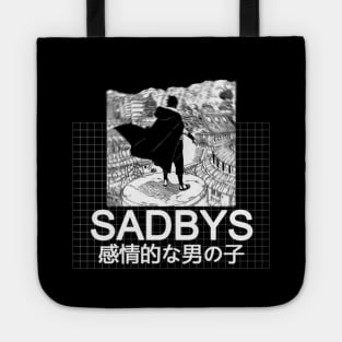 Sad Boys in Black Tote