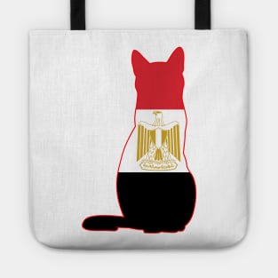 Egyptian Cat Flag Tote