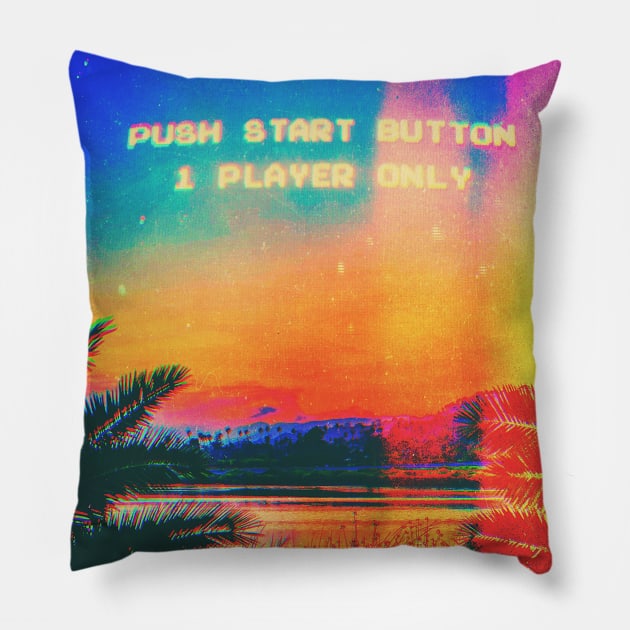 Single Player Pillow by SeamlessOo