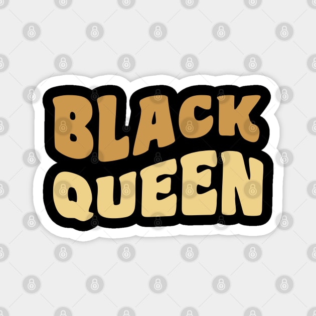 Black Queen, Black Woman Magnet by UrbanLifeApparel