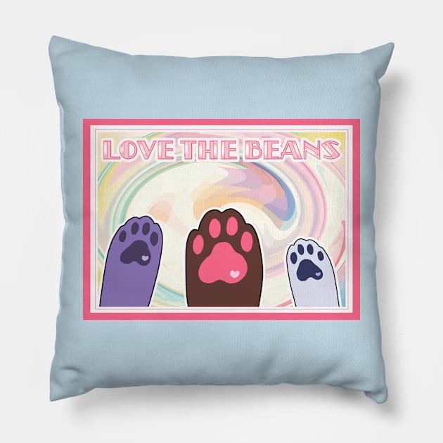 Love the Beans Pillow by Faewild