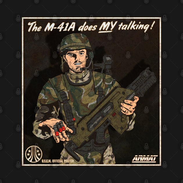 My M41A Does My Talking by CCDesign