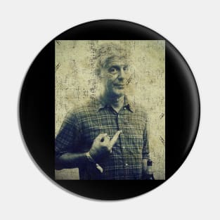 Anthony Bourdain Vintage Color Pin