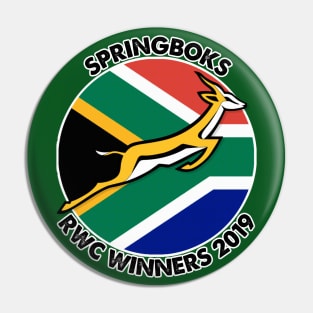 RSA Springboks / World Cup 2019 Winners Pin