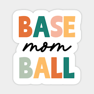 Baseball Mom Magnet