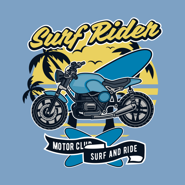 Surf Rider Motor Club by VintageHeroes