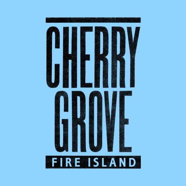 Cherry Grove Black Text by MatchbookGraphics