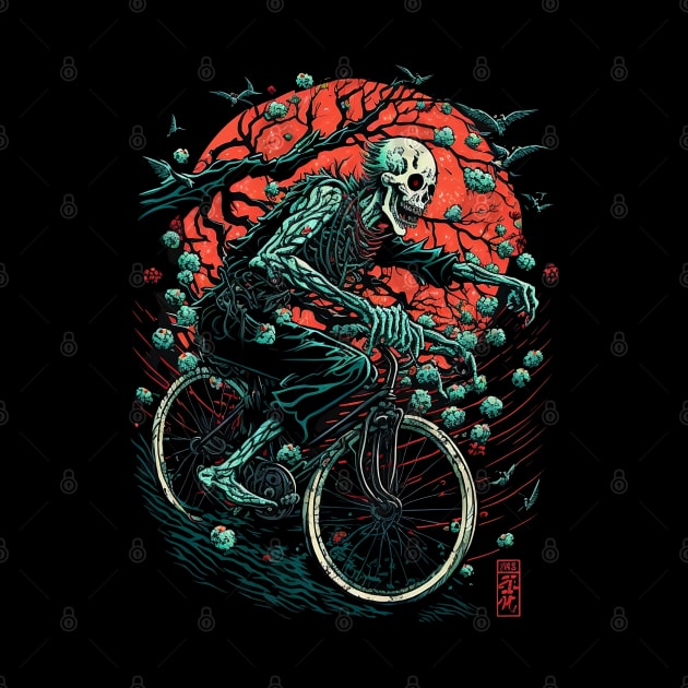 Bones on Wheels Skeleton's Joyride Adventure by PlayfulPrints