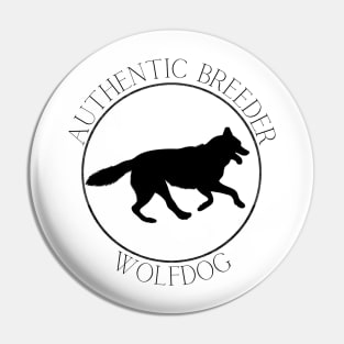 Authentic Breeder Wolfdog Pin