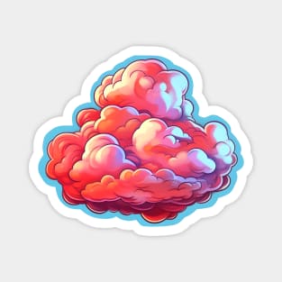 Aesthetic pink cloud Magnet