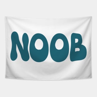 Noob newbie funny vintage typo Tapestry