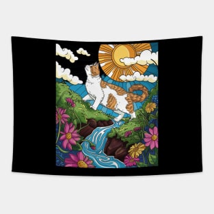 Cat Tarot Paws And Portents Tapestry