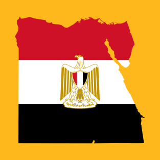 Egypt Flag Map T-Shirt