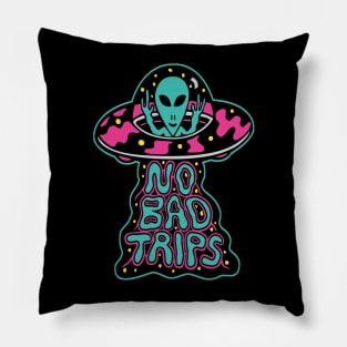 no bad trips Pillow