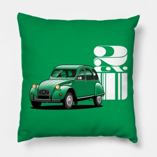 2CV 6 transparent illustration Pillow