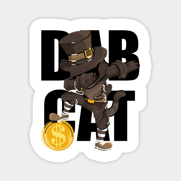 DAB Cat Magnet by KittyCats