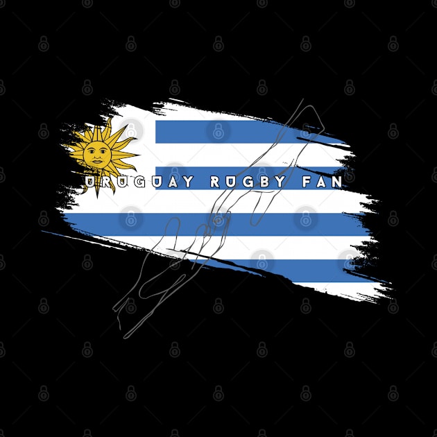 Minimalist Rugby Part 3 #021 - Uruguay Rugby Fan by SYDL