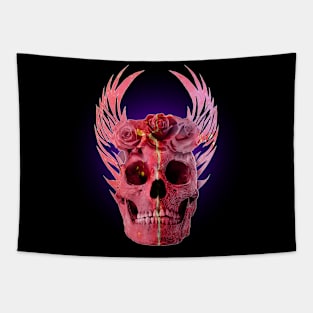 RED SKULL Tapestry