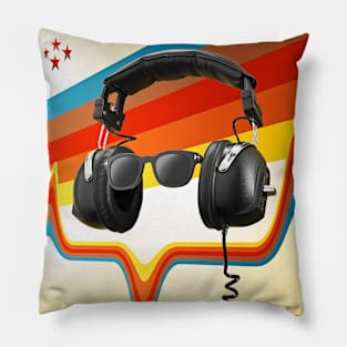 Tune In and Trip Out Pillow