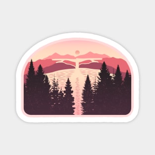 Mountain Bike Valley Magnet