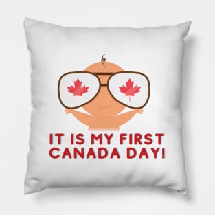 It is my first Canada Day Pillow