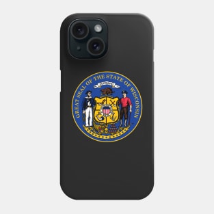 Wisconsin Coat of Arms Phone Case