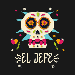 El Jefe Sugar Skull T-Shirt