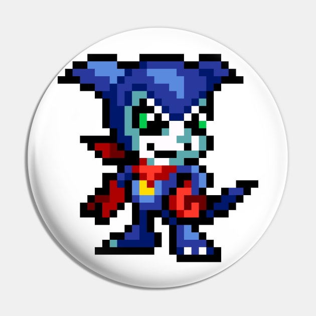 Impmon Sprite Pin by SpriteGuy95