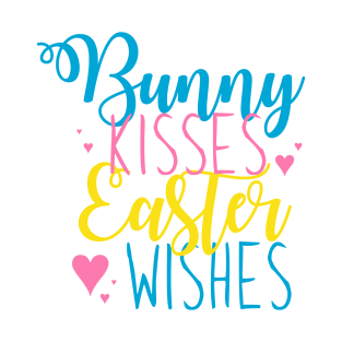 Bunny Kisses Easter Wishes T-Shirt