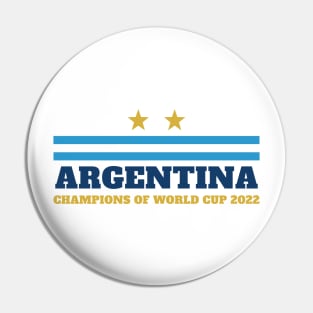 Argentina World Cup 2022 Pin