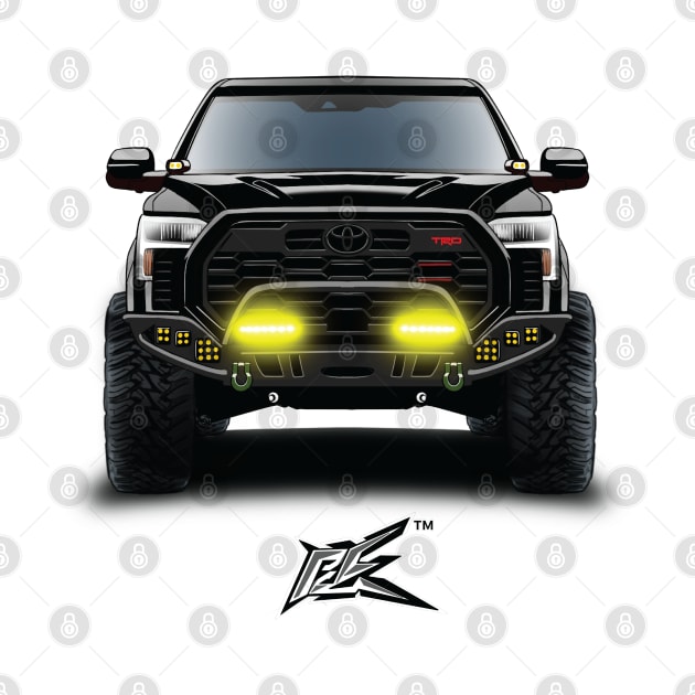 toyota tundra trd pro 2023 black by naquash