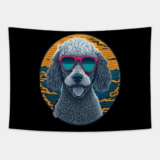 Summer Shirt Havanese Poodle Cool Dog Sunglasses Tapestry