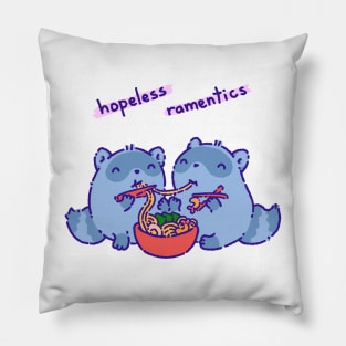 Hopeless ramentics blue Pillow