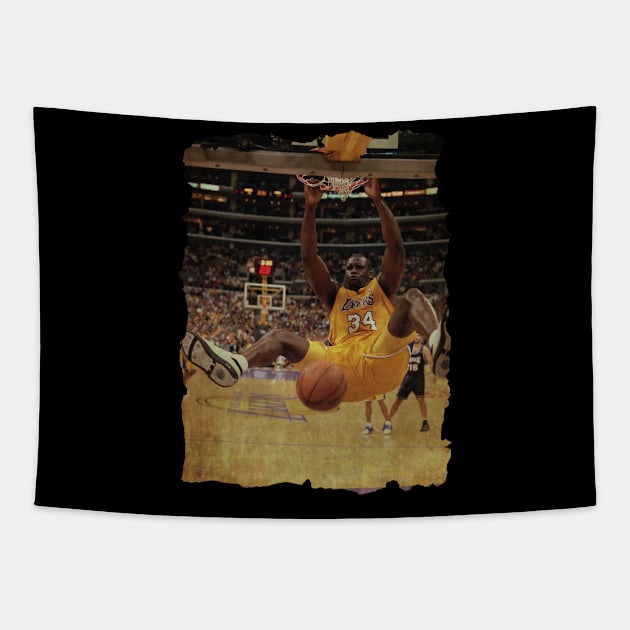 Dunk Shaquille O'Neal Tapestry by CAH BLUSUKAN