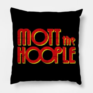 Mott The Hoople \/ Retro Fan Art Design Pillow