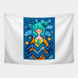 Zodiac Symbols Tapestry