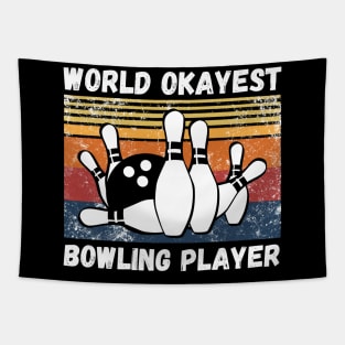 World okayest bowling player Tapestry