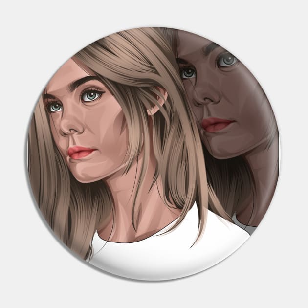 Elle Fanning Pin by Nurkhafif12