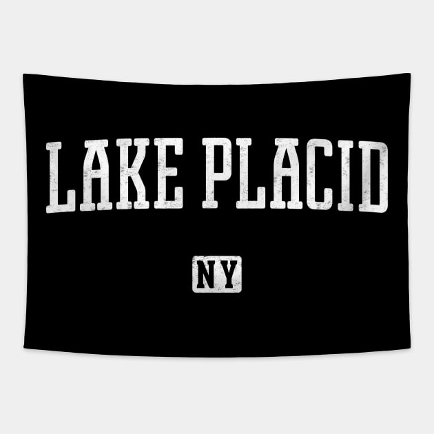 Lake Placid New York Vintage Lake Placid Tapestry TeePublic