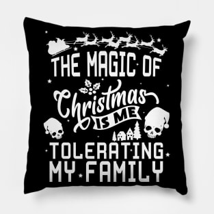 the magic of christmas Pillow