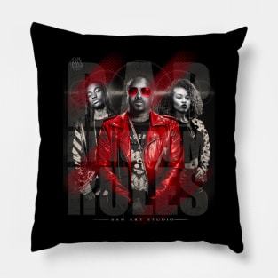 Rap music rules Pillow