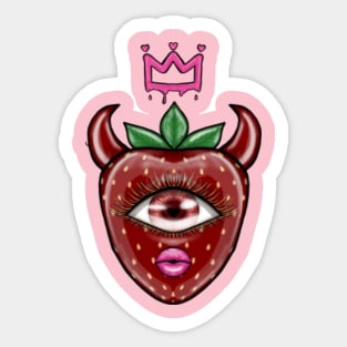 one piece hana hana no mi, flower flower fruit Sticker for Sale by daegan0