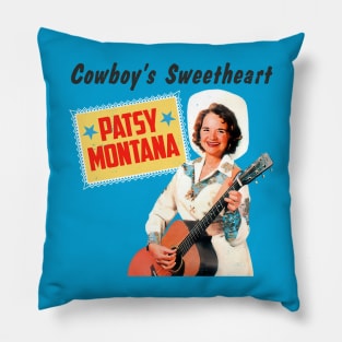 Pasty Montana - Cowboy's Sweetheart Pillow