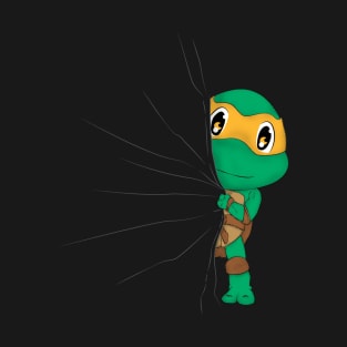 HIDDEN TMNT michelangelo ! T-Shirt