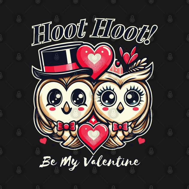 Hoot Hoot, Be My Valentine by chems eddine