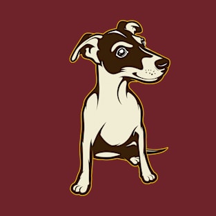 Jack Russell Terrier Dog Art T-Shirt