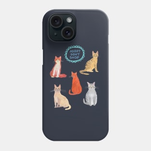 Adopt Don't Shop CATS Phone Case